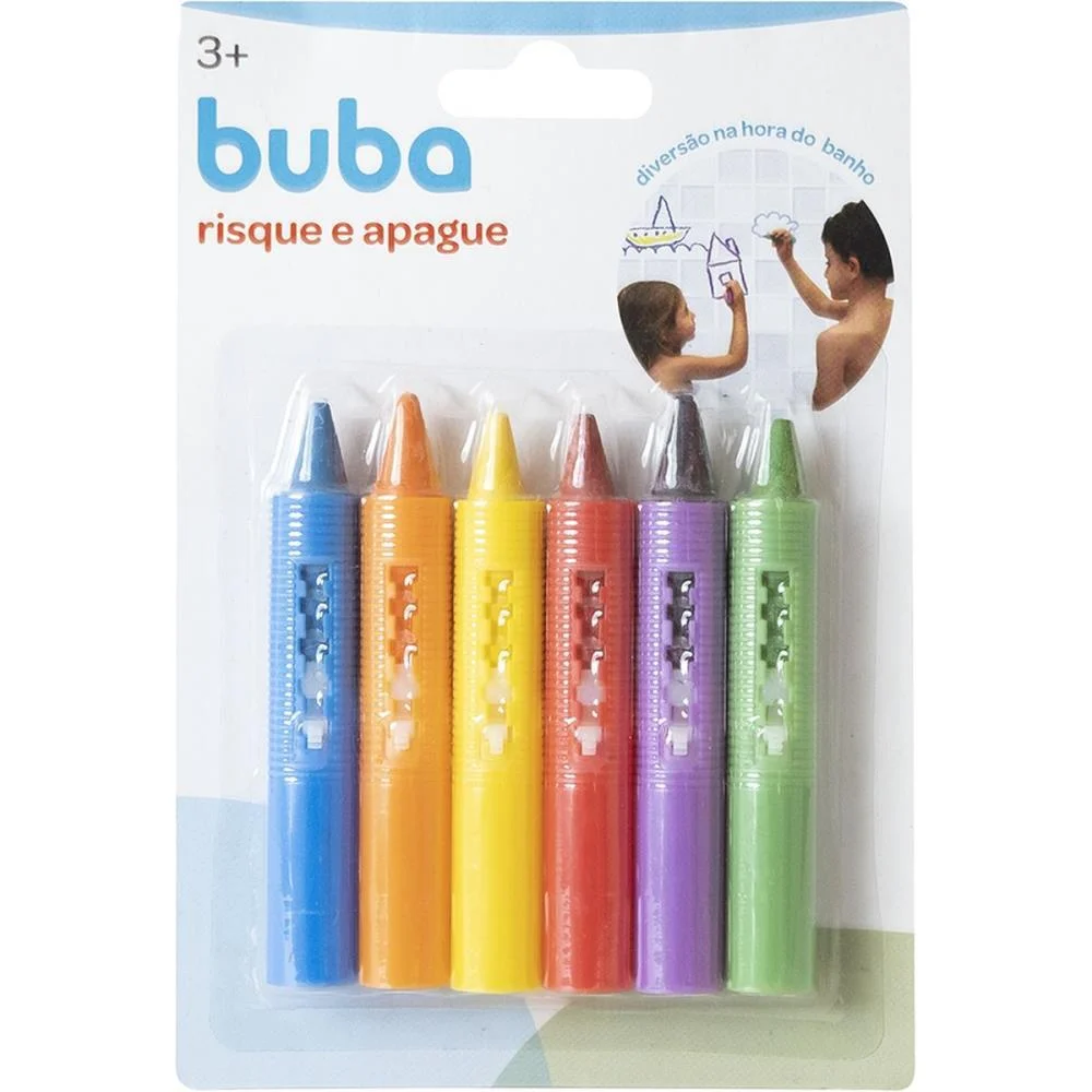 BRINQUEDO EDUCATIVO RISQUE E APAGUE C/6UNID (S) BUBA (BLISTER) - imagem 4