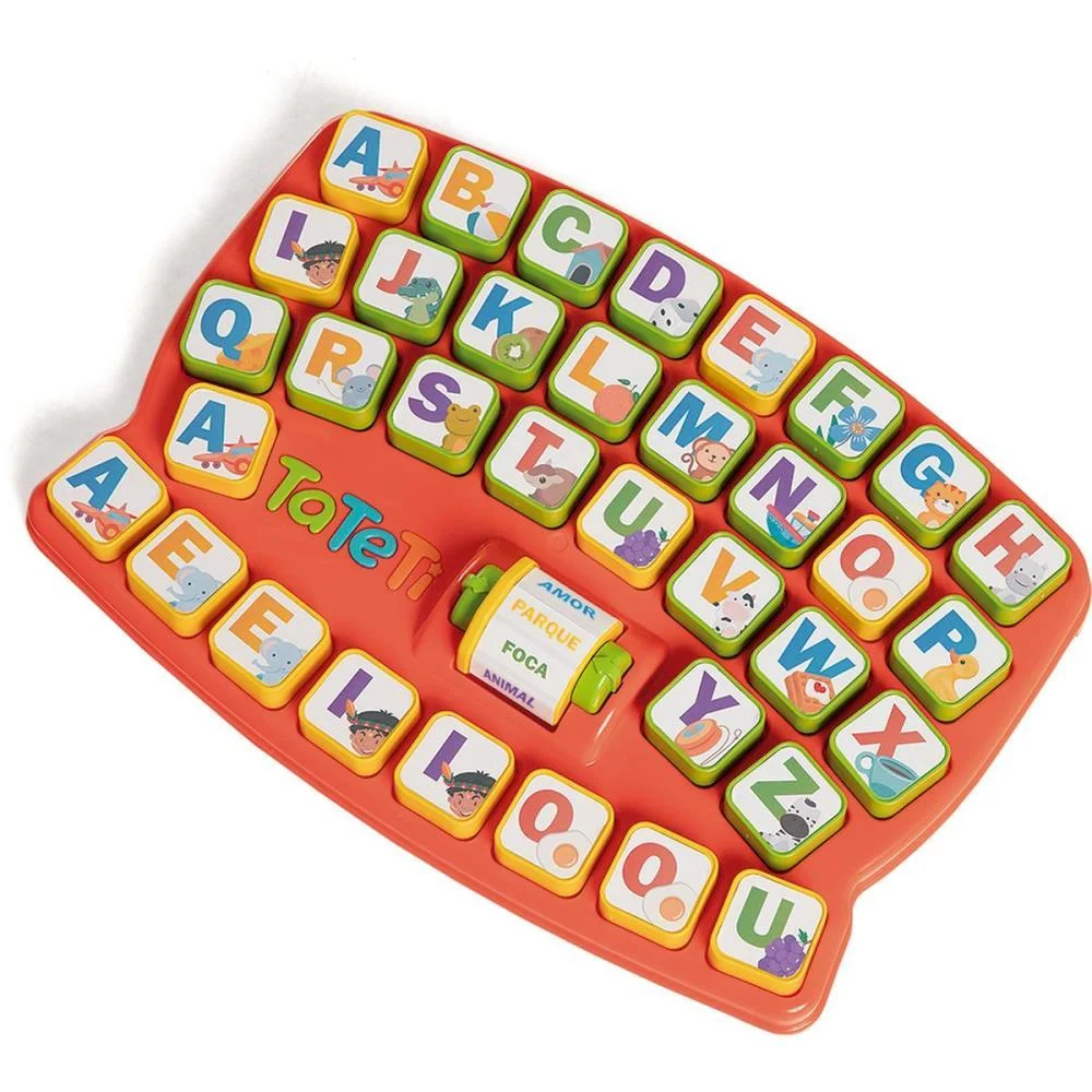 BRINQUEDO EDUCATIVO MONTA PALAVRAS TATETI (UNIDADE) - imagem 5