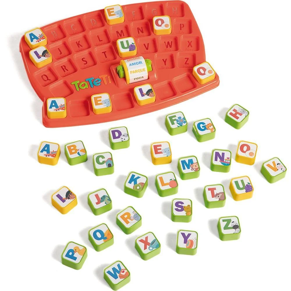 BRINQUEDO EDUCATIVO MONTA PALAVRAS TATETI (UNIDADE) - imagem 8