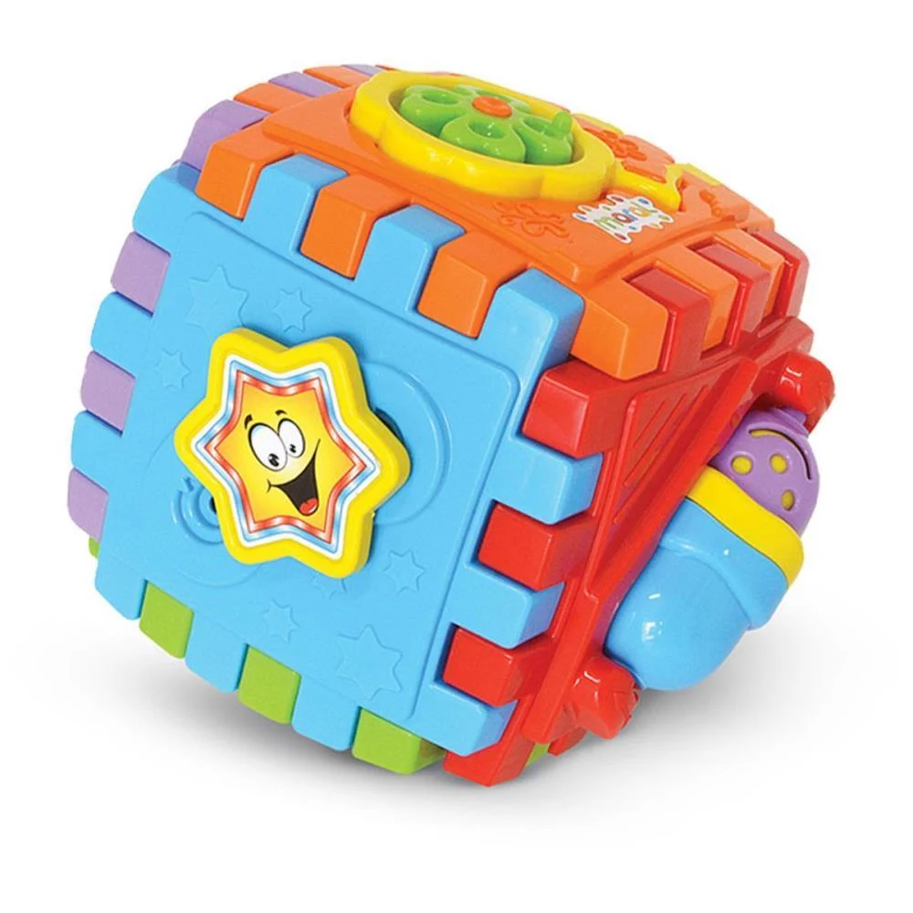 BRINQUEDO EDUCATIVO SMART CUBE C/SOM CAIXA MARAL (UNIDADE) - imagem 3