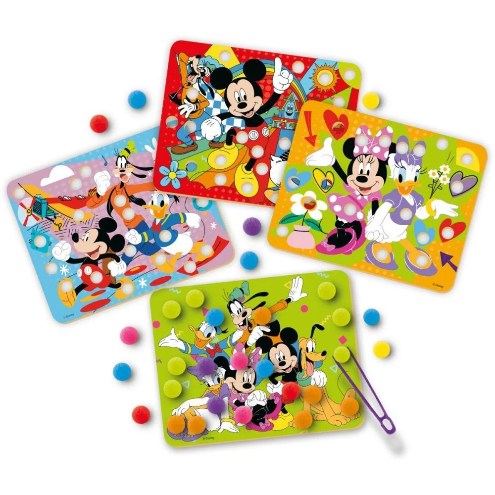 BRINQUEDO EDUCATIVO MICKEY PEGA POMPOM NIG BRINQUEDOS (UNIDADE) - imagem 3