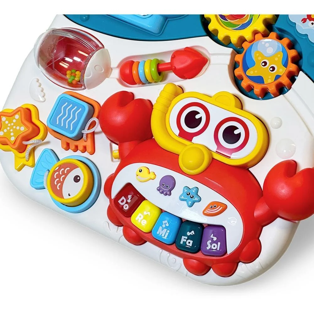 BRINQUEDO EDUCATIVO MESINHA DE ATIVID.MUSICAL BABY CARDOSO TOYS (UNIDADE) - imagem 5