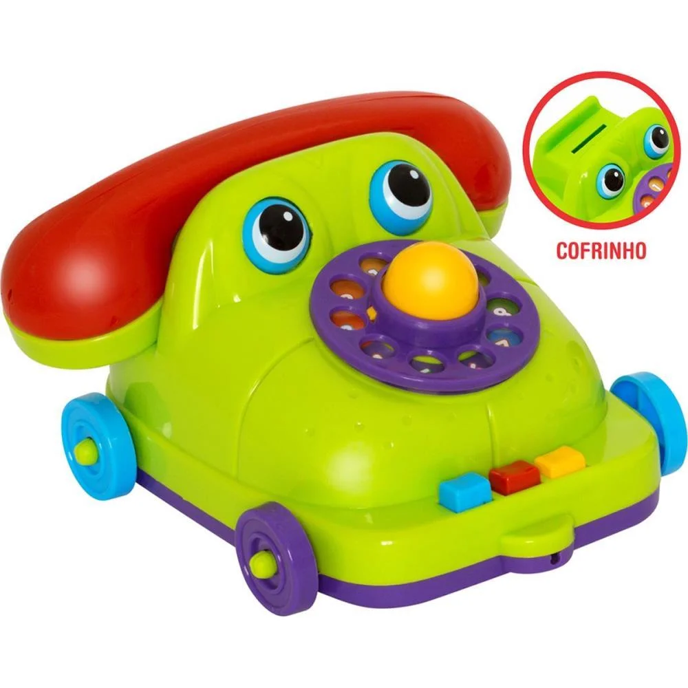 BRINQUEDO EDUCATIVO MAXPHONE COFRINHO MERCO TOYS (UNIDADE) - imagem 2