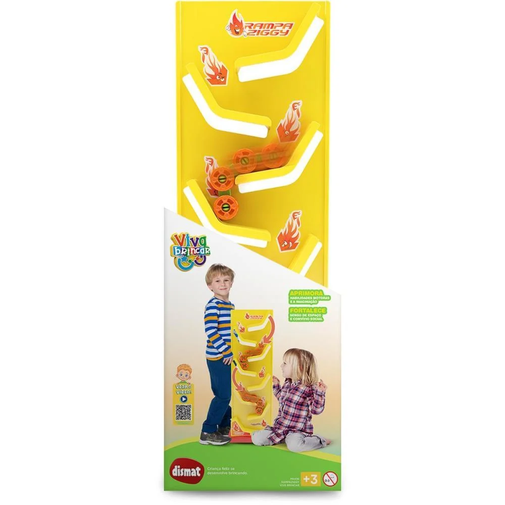 BRINQUEDO EDUCATIVO RAMPAZIGGY VIVA BRINCAR DISMAT (UNIDADE) - imagem 5