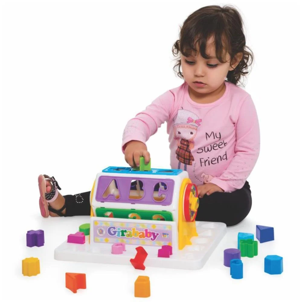 BRINQUEDO EDUCATIVO GIRA BABY C/BLOCOS MERCO TOYS (UNIDADE) - imagem 5