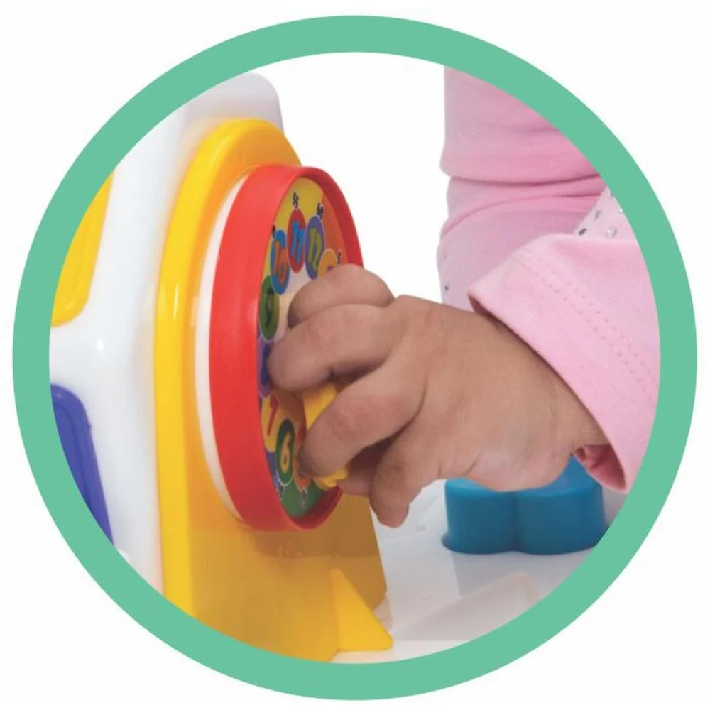 BRINQUEDO EDUCATIVO GIRA BABY C/BLOCOS MERCO TOYS (UNIDADE) - imagem 6