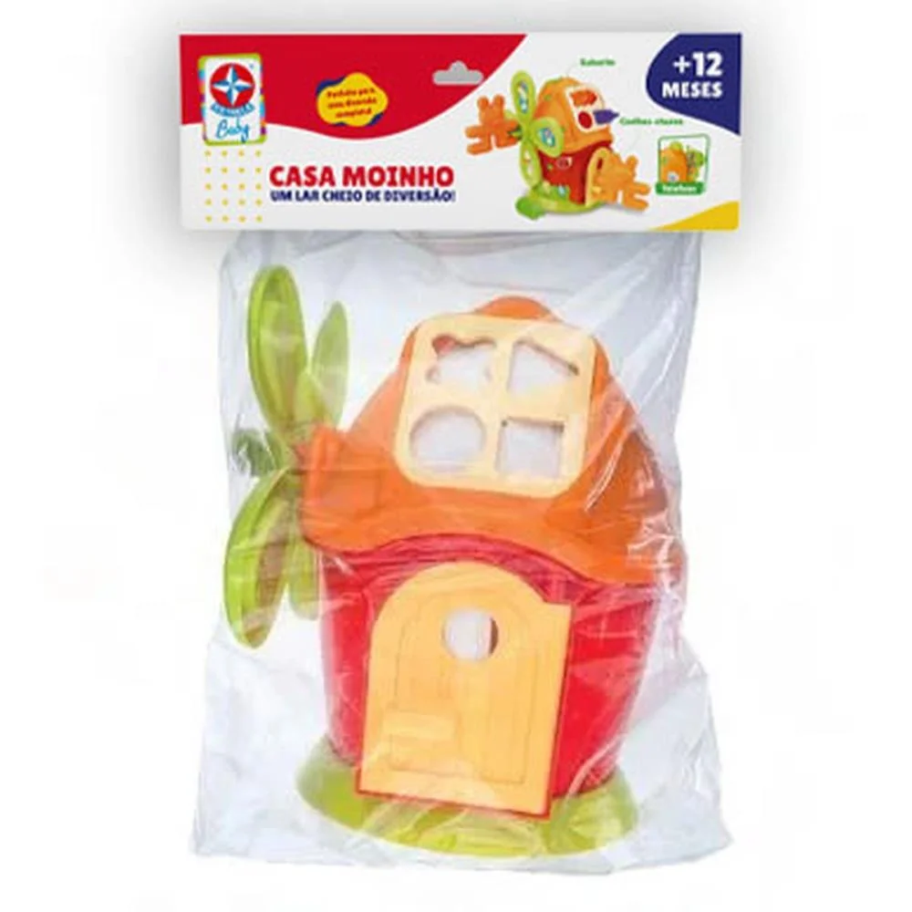 BRINQUEDO EDUCATIVO CASA MOINHO ESTRELA (UNIDADE) - imagem 4