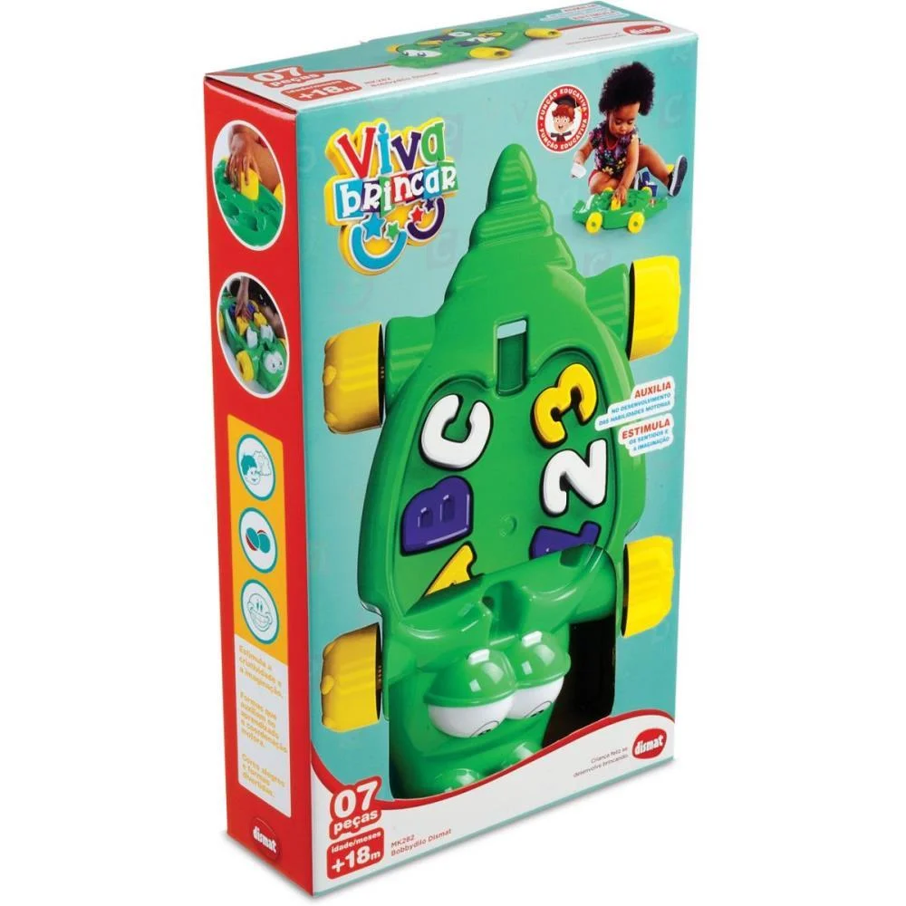 BRINQUEDO EDUCATIVO BOBBYDILO 7PECAS DISMAT (UNIDADE) - imagem 4