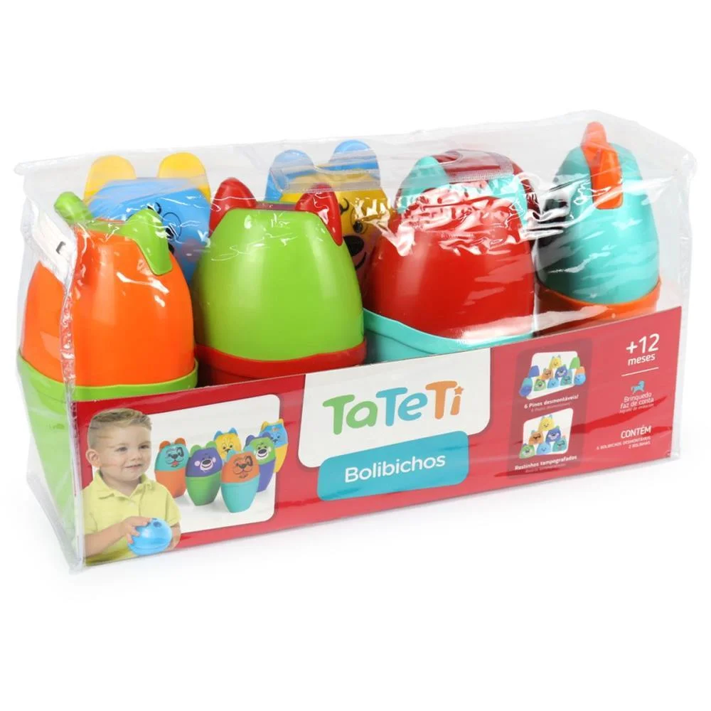 BRINQUEDO EDUCATIVO BOLIBICHOS TATETI (UNIDADE) - imagem 8