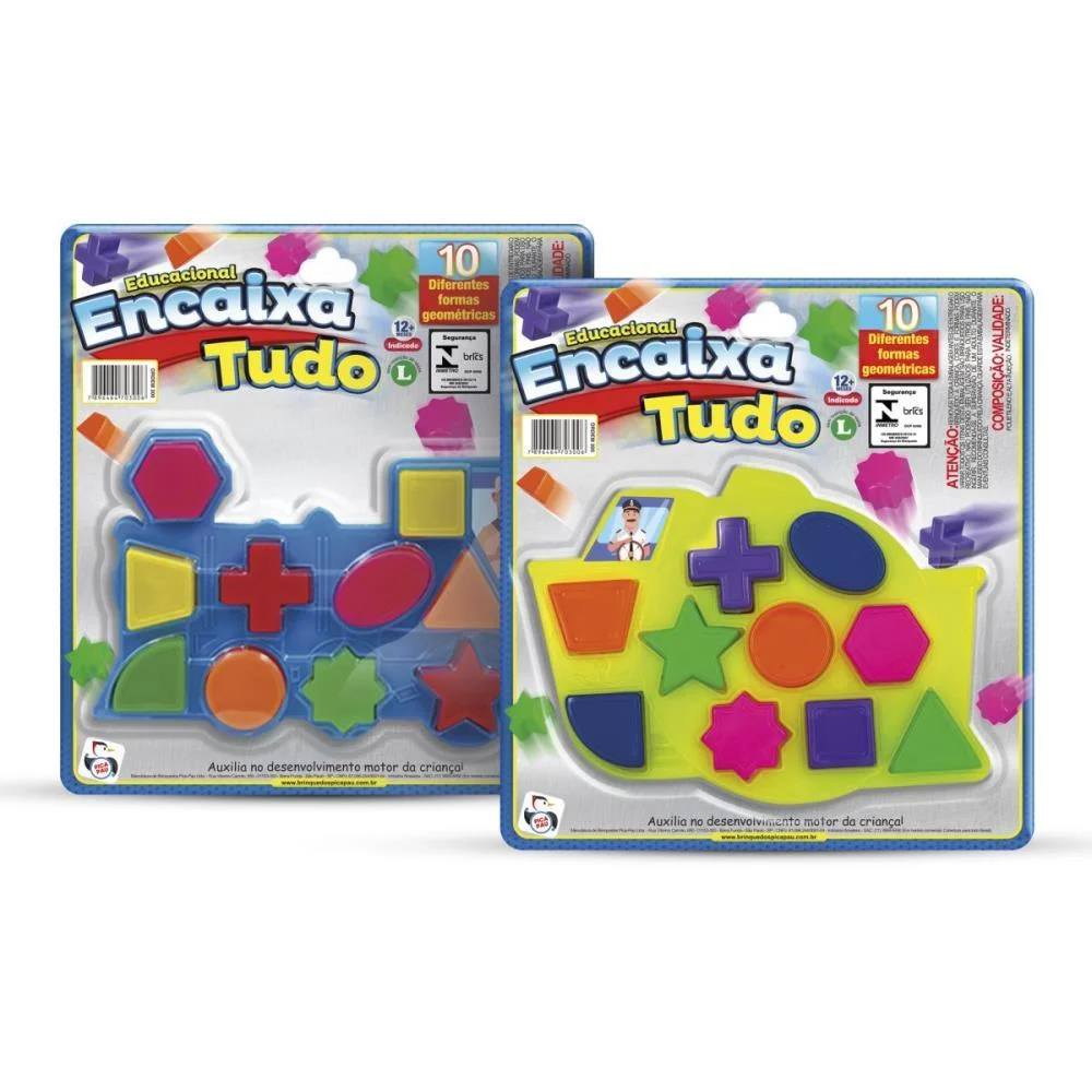 BRINQUEDO EDUCATIVO ENCAIXA TUDO 11PCS (S) PICA PAU (UNIDADE) - imagem 4