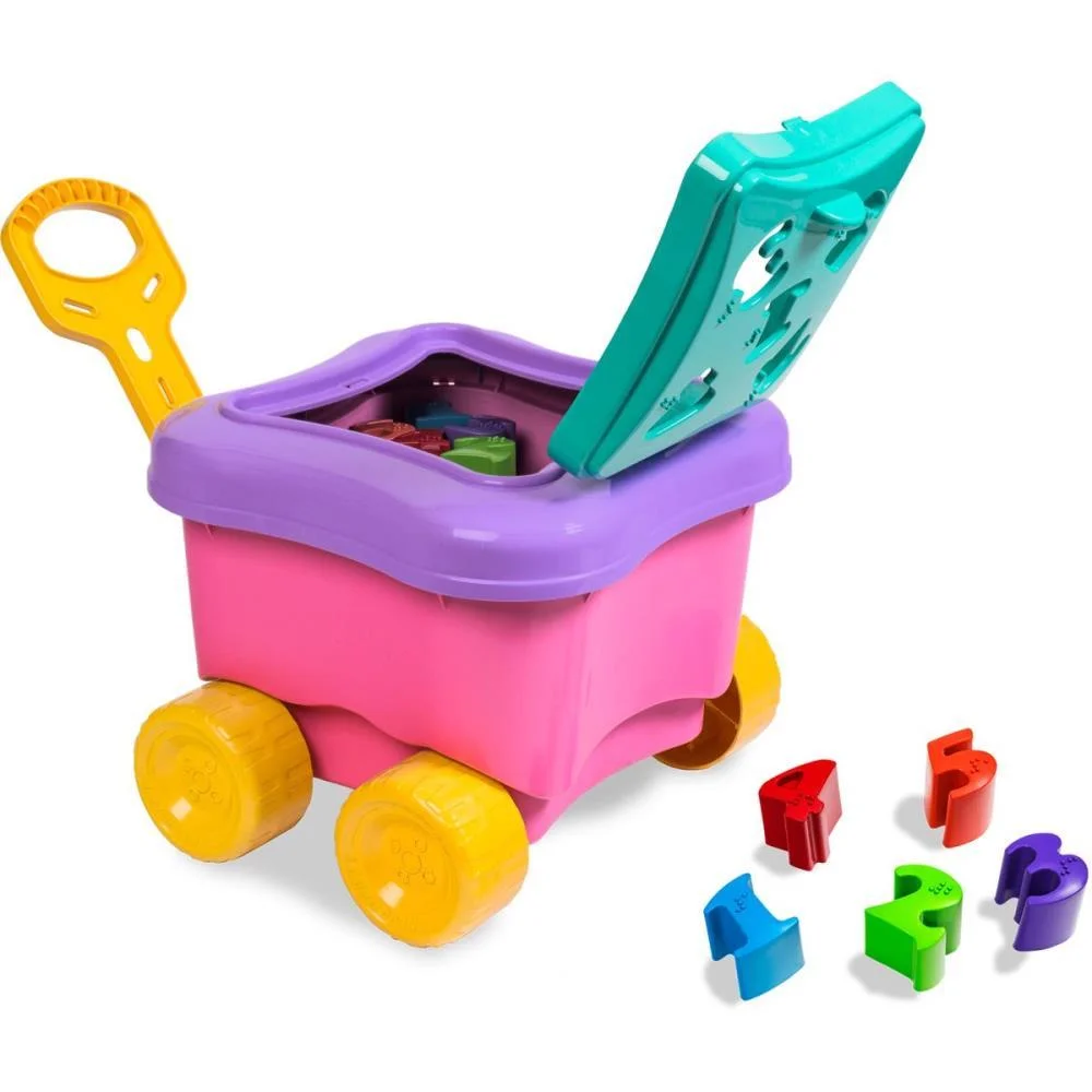 BRINQUEDO EDUCATIVO BAUDUXO DIDATICO MENINA CARDOSO TOYS (UNIDADE) - imagem 3