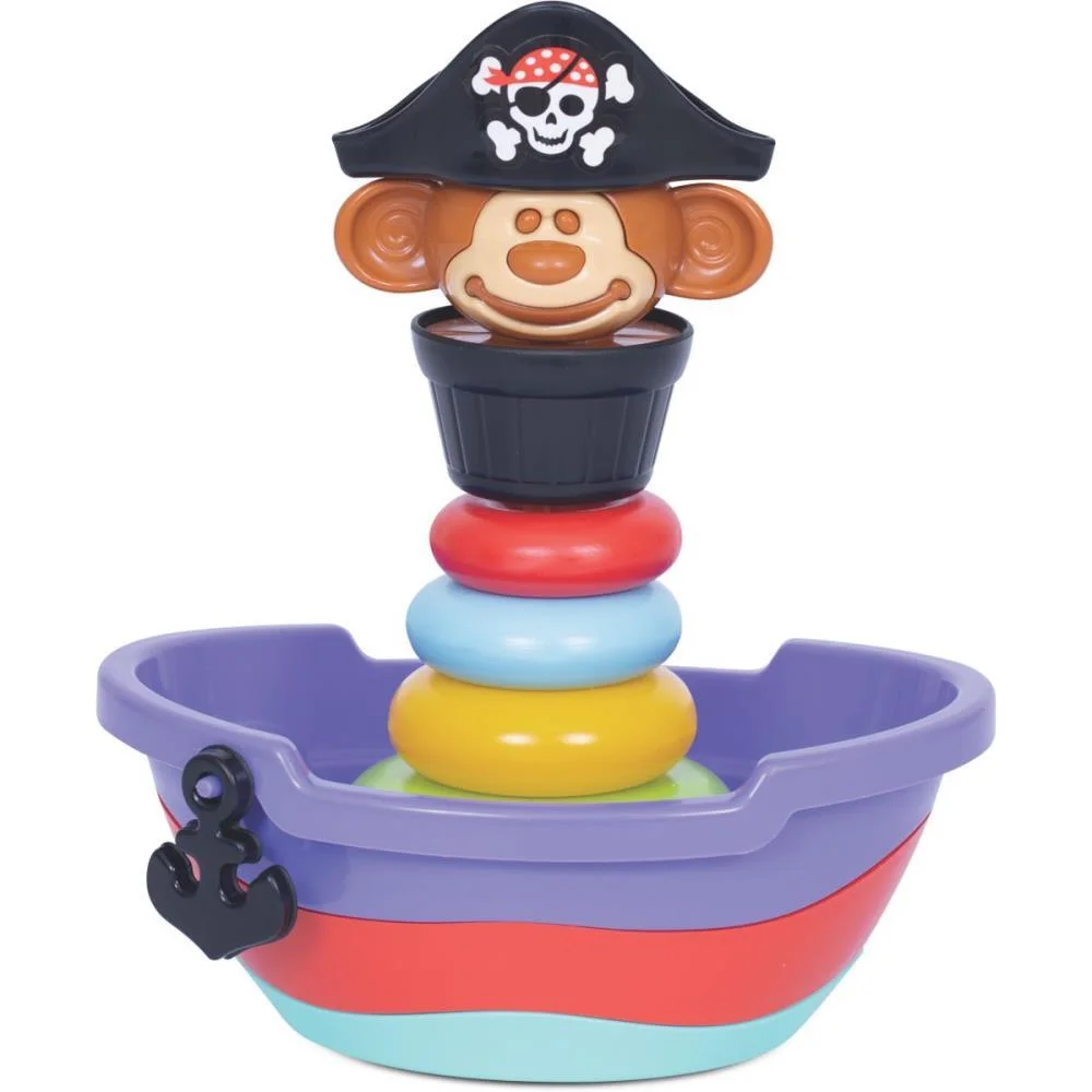 BRINQUEDO EDUCATIVO BABY PIRATA CAIXA MERCO TOYS (UNIDADE) - imagem 3