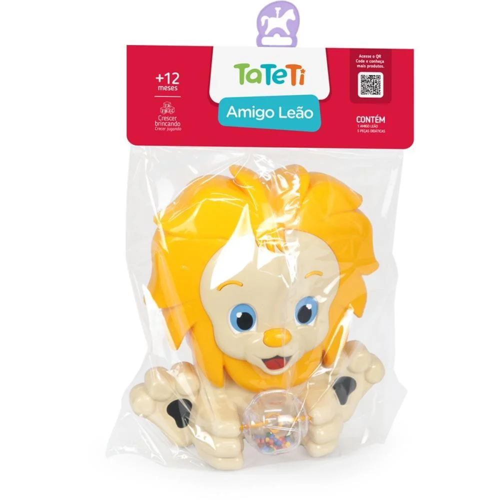 BRINQUEDO EDUCATIVO AMIGO LEAO (S) TATETI (UNIDADE) - imagem 6