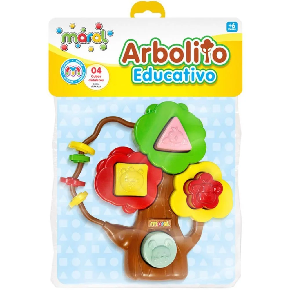 BRINQUEDO EDUCATIVO ARBOLITO EDUCATIVO MARAL (UNIDADE) - imagem 3