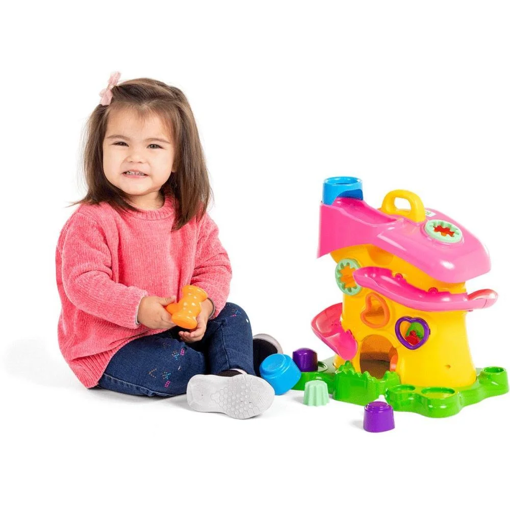 BRINQUEDO EDUCATIVO ACTIVITY HOUSE ROSA TATETI (UNIDADE) - imagem 4