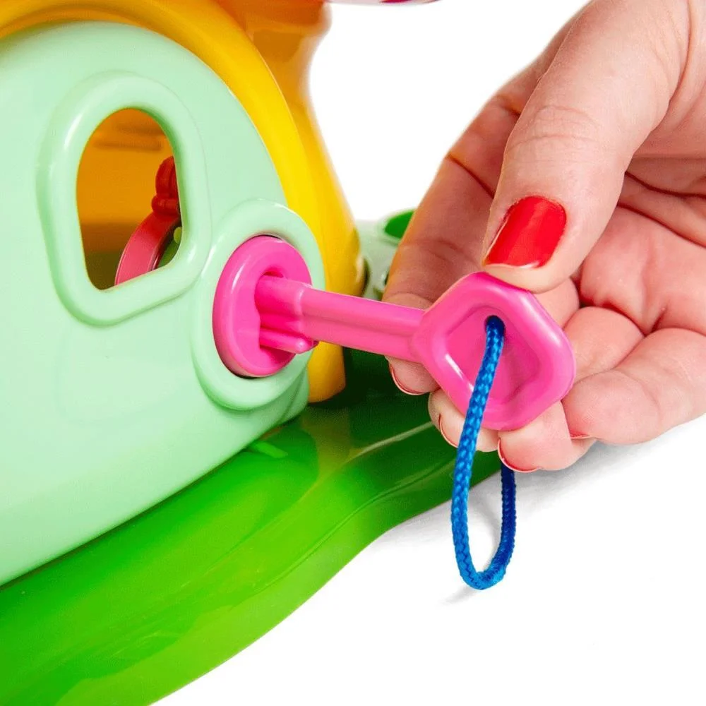 BRINQUEDO EDUCATIVO ACTIVITY HOUSE ROSA TATETI (UNIDADE) - imagem 5