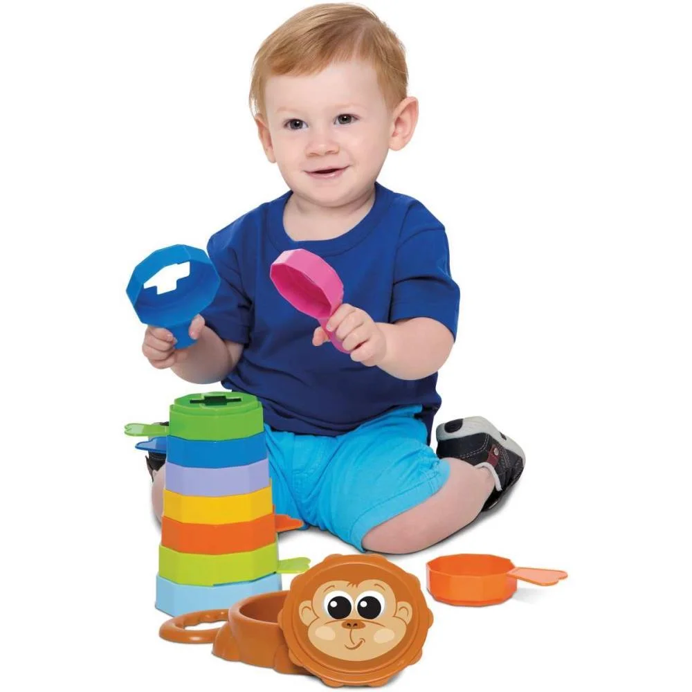BRINQUEDO EDUCATIVO BABY MACACO MERCO TOYS (UNIDADE) - imagem 5