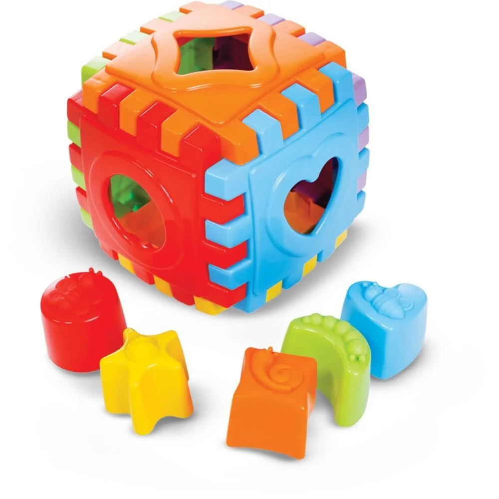 BRINQUEDO EDUCATIVO BABY CUBE C/BLOCOS MARAL (UNIDADE) - imagem 4