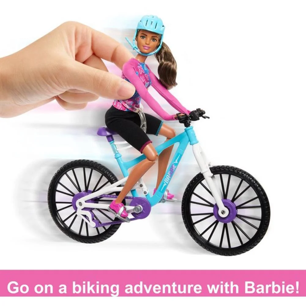 BARBIE ESTATE BICICLETA DE MONTANHA C/BONECA MATTEL (UNIDADE) - imagem 4