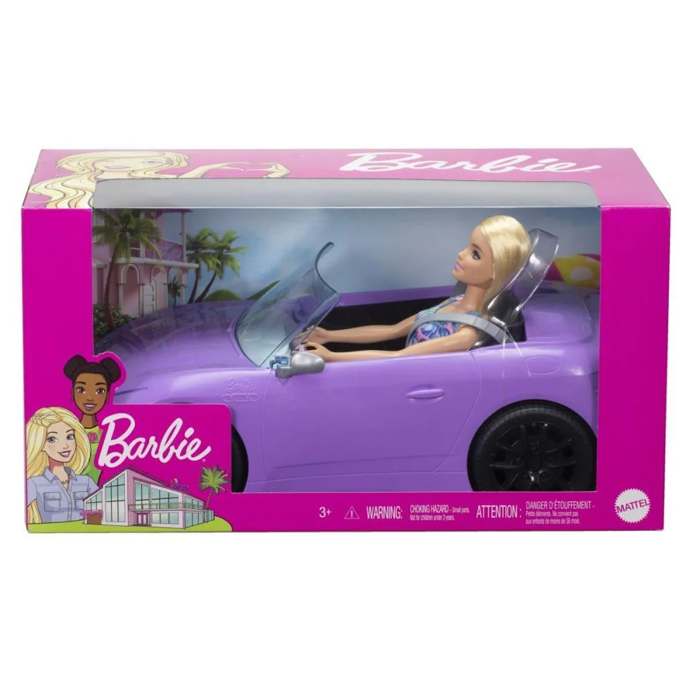 BARBIE ESTATE CARRO CONVERSÍVEL C/BONECA MATTEL (UNIDADE) - imagem 4