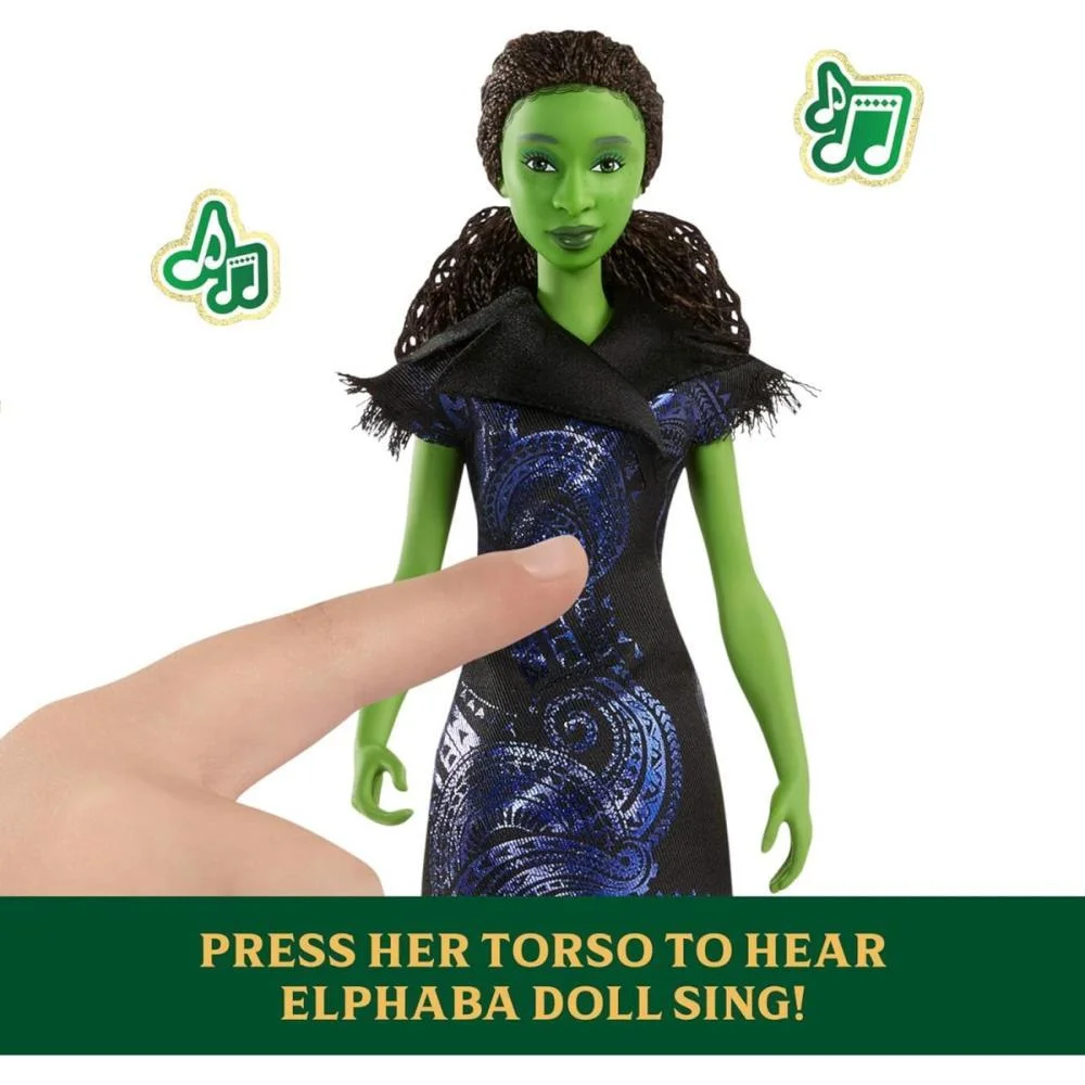BARBIE COLLECTOR WICKED 2 BONECA ELPHABA MATTEL (UNIDADE) - imagem 6