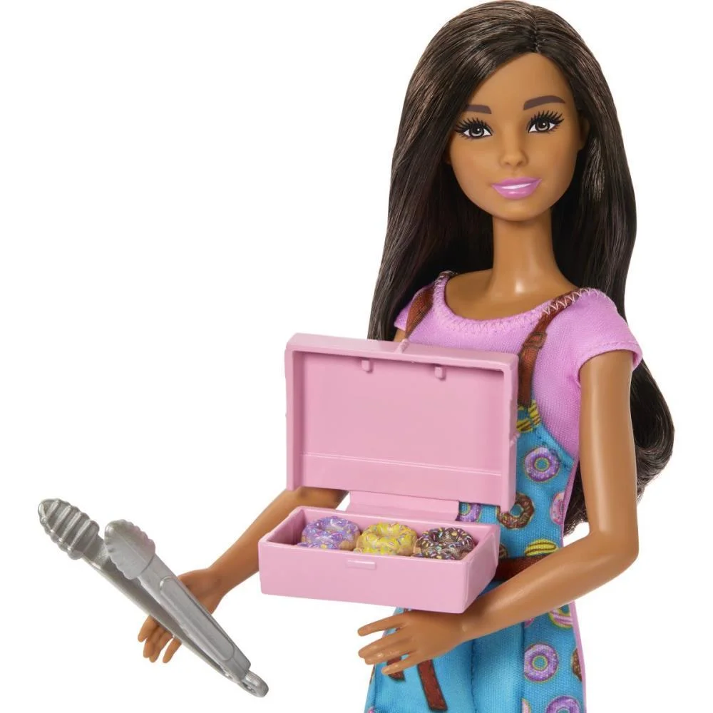 BARBIE PROFISSOES LOJA DE DONUTS C/BONECA MATTEL (UNIDADE) - imagem 8