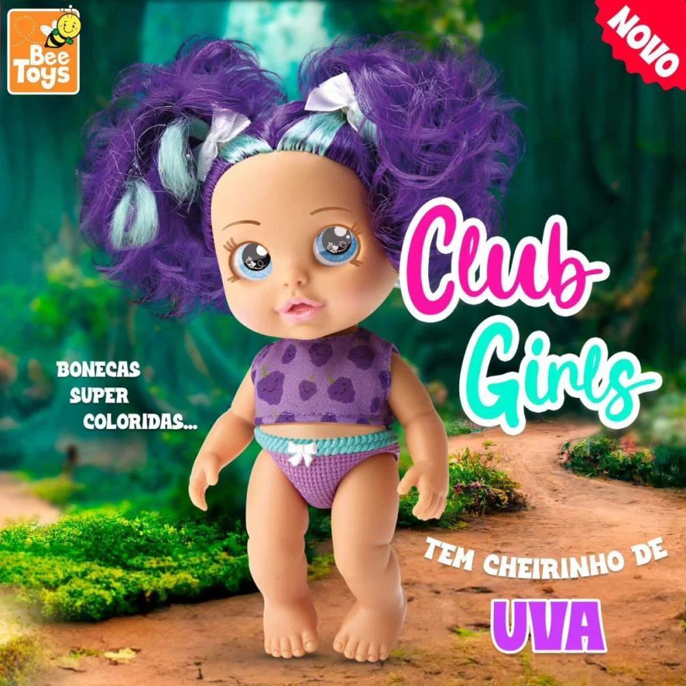 BONECA CLUB GIRLS SABORES 19CM (S) BEE TOYS (UNIDADE) - imagem 5