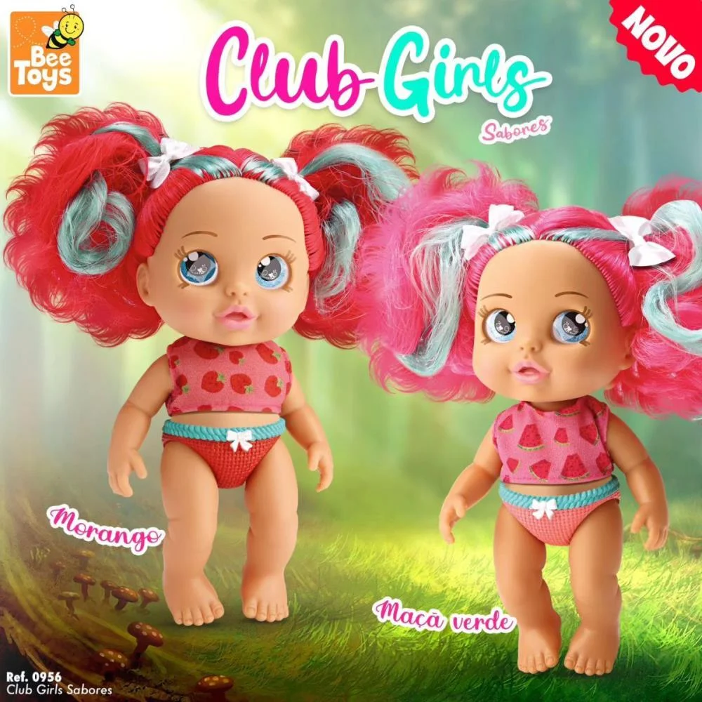 BONECA CLUB GIRLS SABORES 19CM (S) BEE TOYS (UNIDADE) - imagem 7