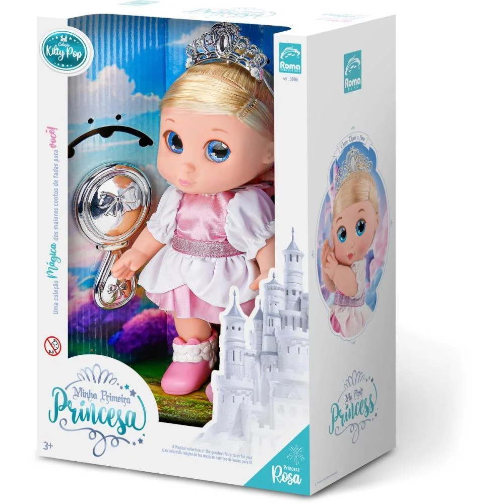 BONECA KILTY POP MINHA 1 PRINCESA RS ROMA (UNIDADE) - imagem 5