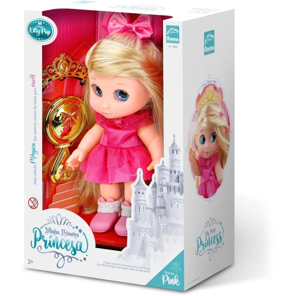BONECA KILTY POP MINHA 1 PRINCESA PK ROMA (UNIDADE) - imagem 6