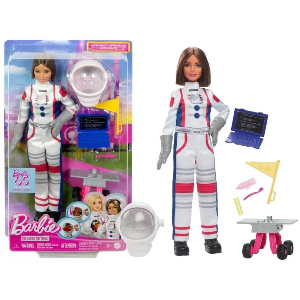 BARBIE PROFISSOES BONECA MORENA CJ. ASTRONAUTA MATTEL (UNIDADE) - imagem 2