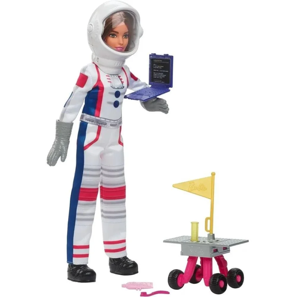 BARBIE PROFISSOES BONECA MORENA CJ. ASTRONAUTA MATTEL (UNIDADE) - imagem 3