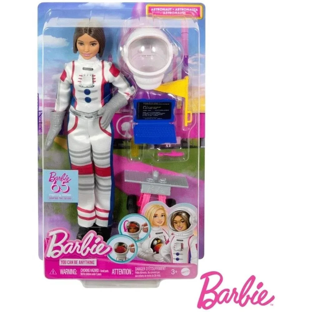 BARBIE PROFISSOES BONECA MORENA CJ. ASTRONAUTA MATTEL (UNIDADE) - imagem 5