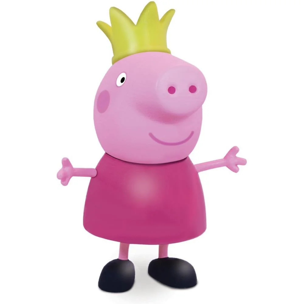 BONECO E PERSONAGEM PEPPA PIG PRINCESA VINIL 15CM. ELKA (UNIDADE) - imagem 4