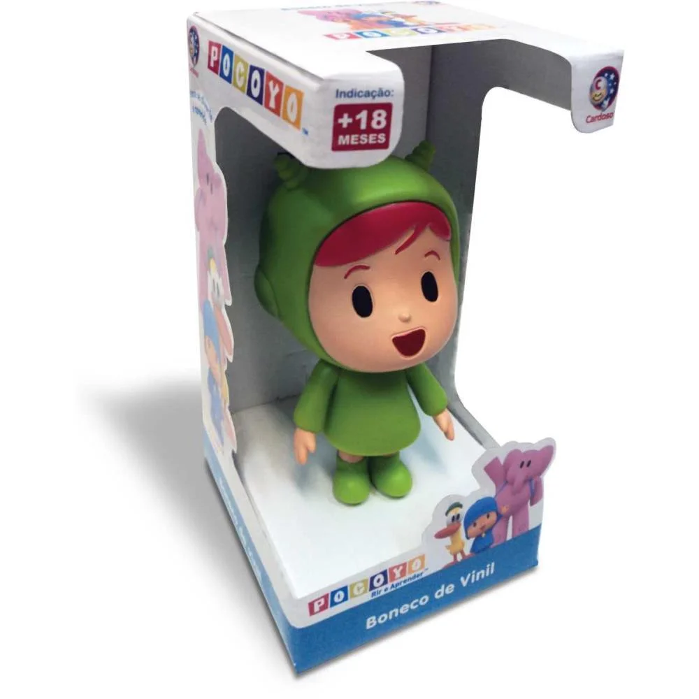 BONECO E PERSONAGEM POCOYO NINA 13CM VINIL CARDOSO TOYS (UNIDADE) - imagem 4