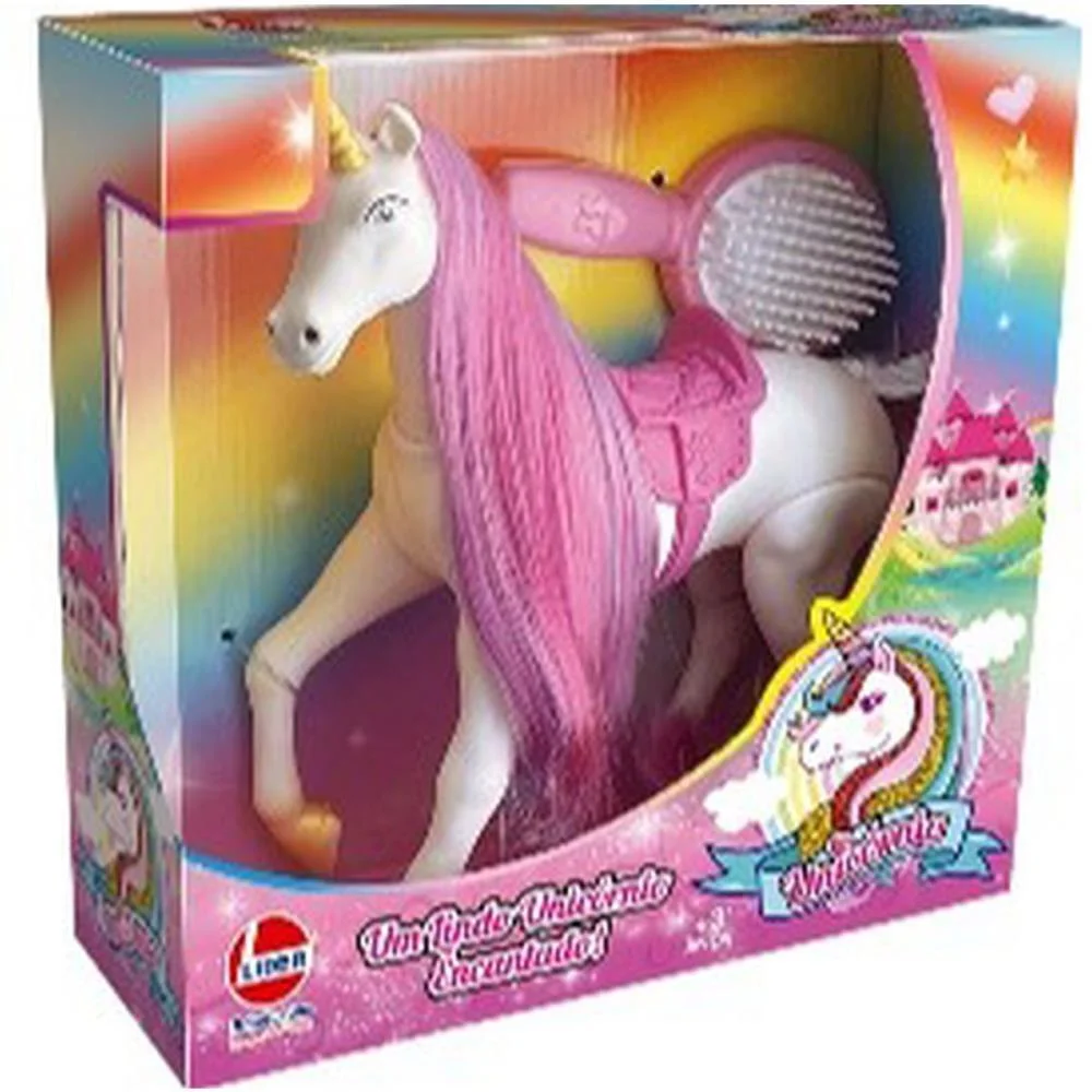 BONECO E PERSONAGEM UNICORNIO 27CM LIDER (UNIDADE) - imagem 2