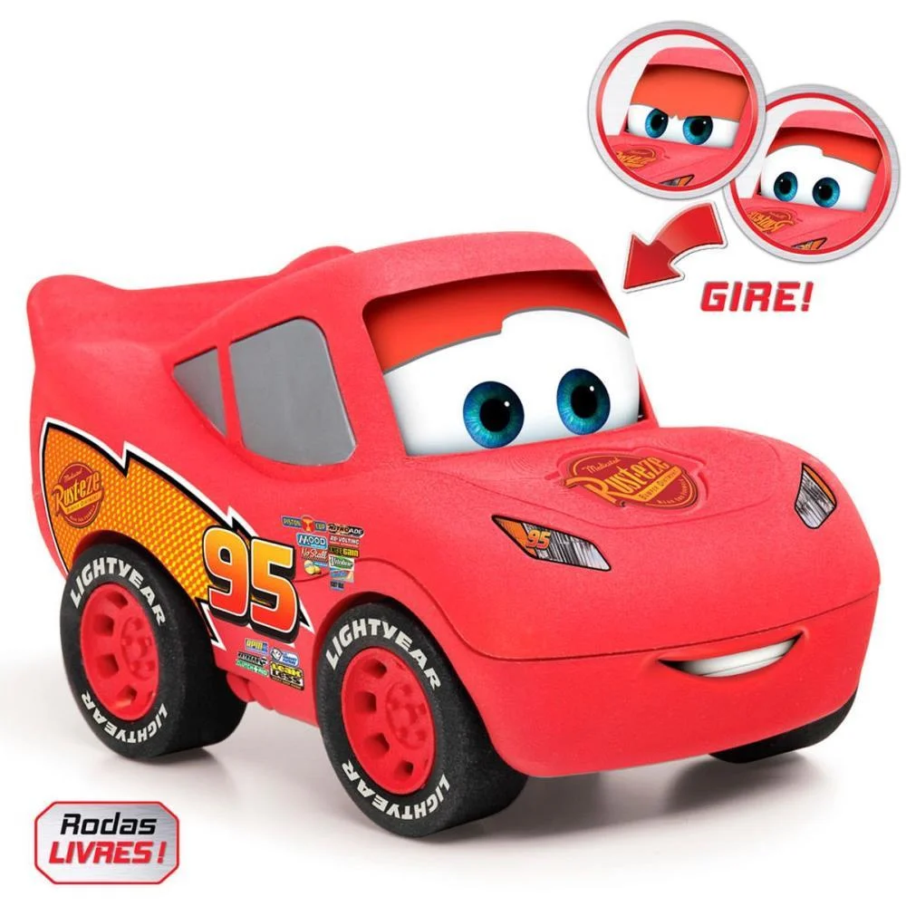 BONECO E PERSONAGEM RELAMPAGO MCQUEEN ELKA (UNIDADE) - imagem 3