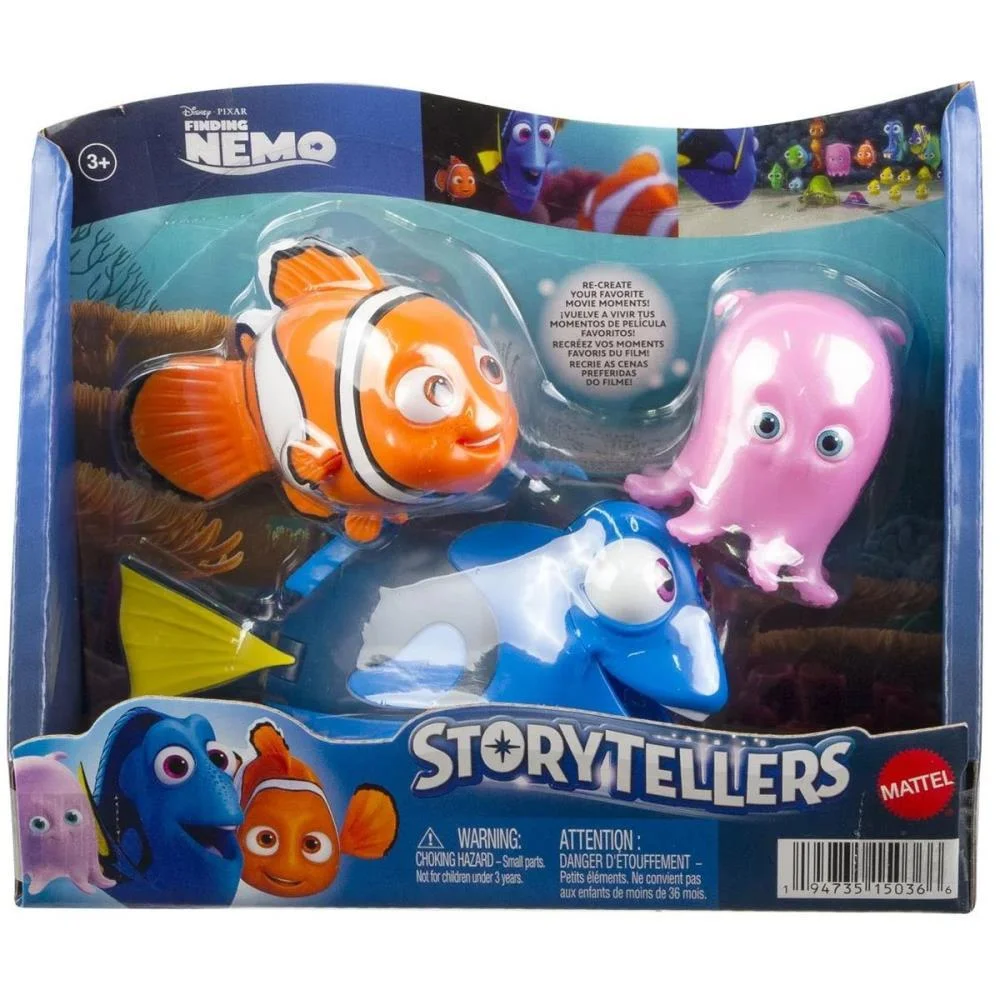 BONECO E PERSONAGEM PIXAR STORYTELLERS 3-PACK (S) MATTEL (UNIDADE) - imagem 7
