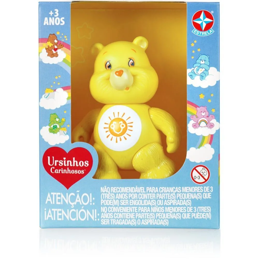 BONECO E PERSONAGEM URSINHO CARINHOSO SOL AMARELO ESTRELA (UNIDADE) - imagem 7