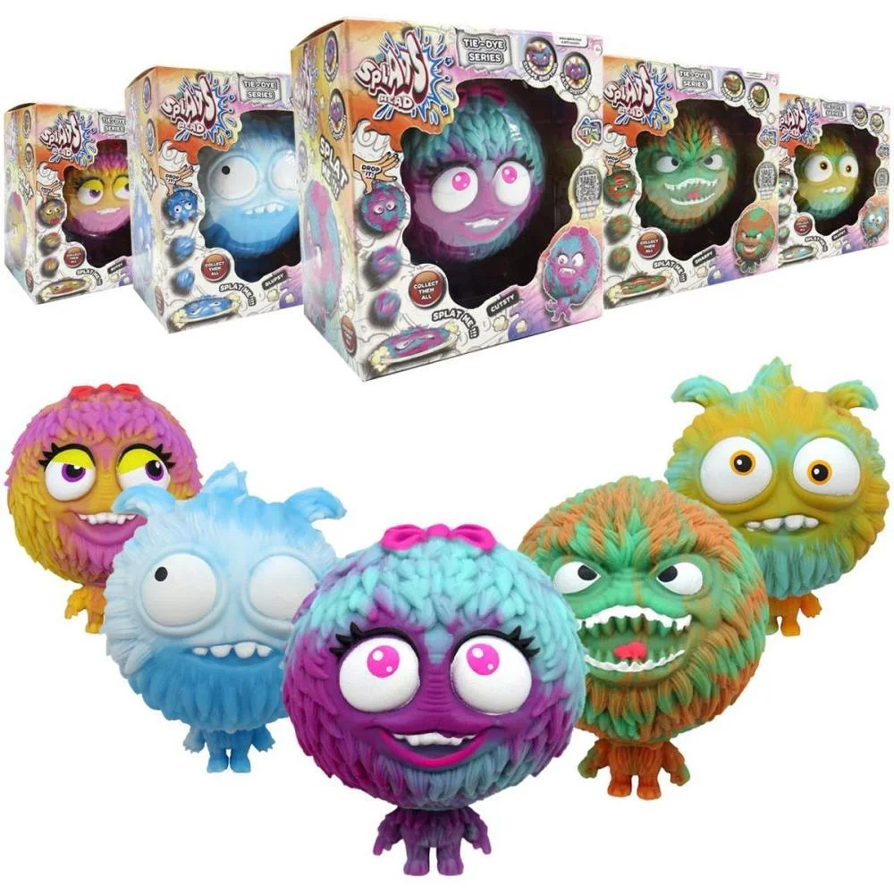 BONECO E PERSONAGEM SPLATS HEAD TIE DYE 15CM (S) SUNNY (UNIDADE) - imagem 5