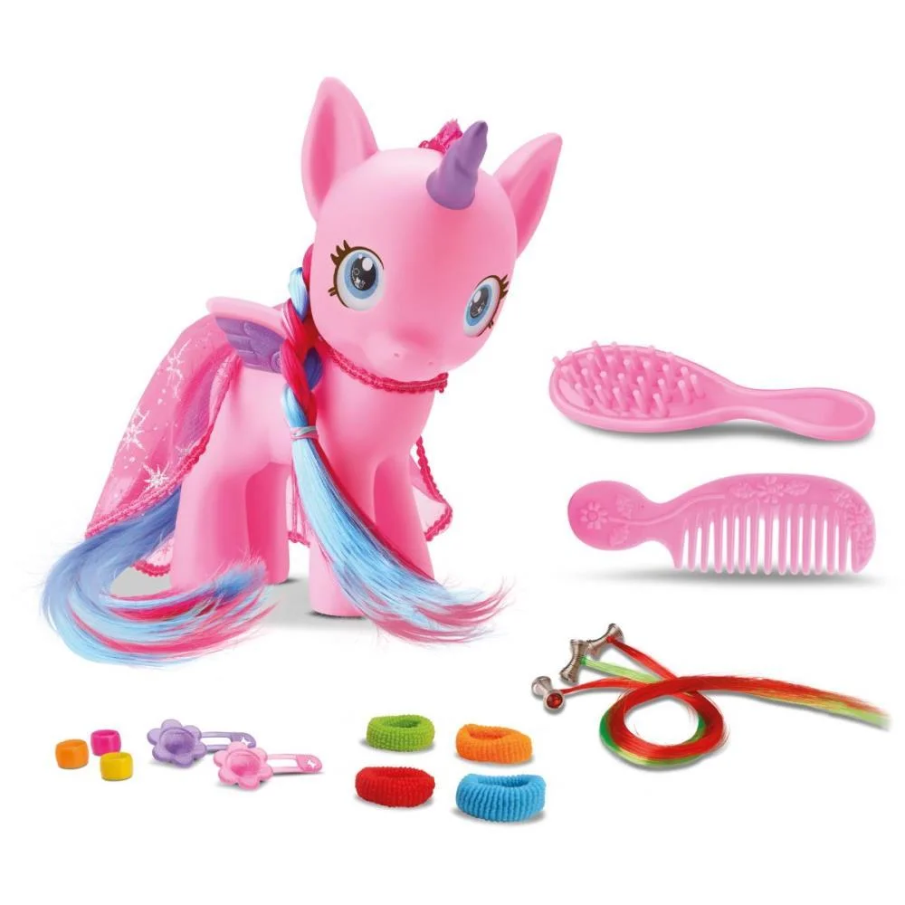 BONECO E PERSONAGEM MY BEST UNICORNIO C/ACESSORIOS BEE TOYS (UNIDADE) - imagem 3
