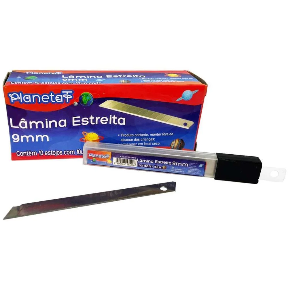 LAMINA PARA ESTILETES ESTREITA 10ESTX10UNID. V.M.P. (CAIXA) - imagem 2
