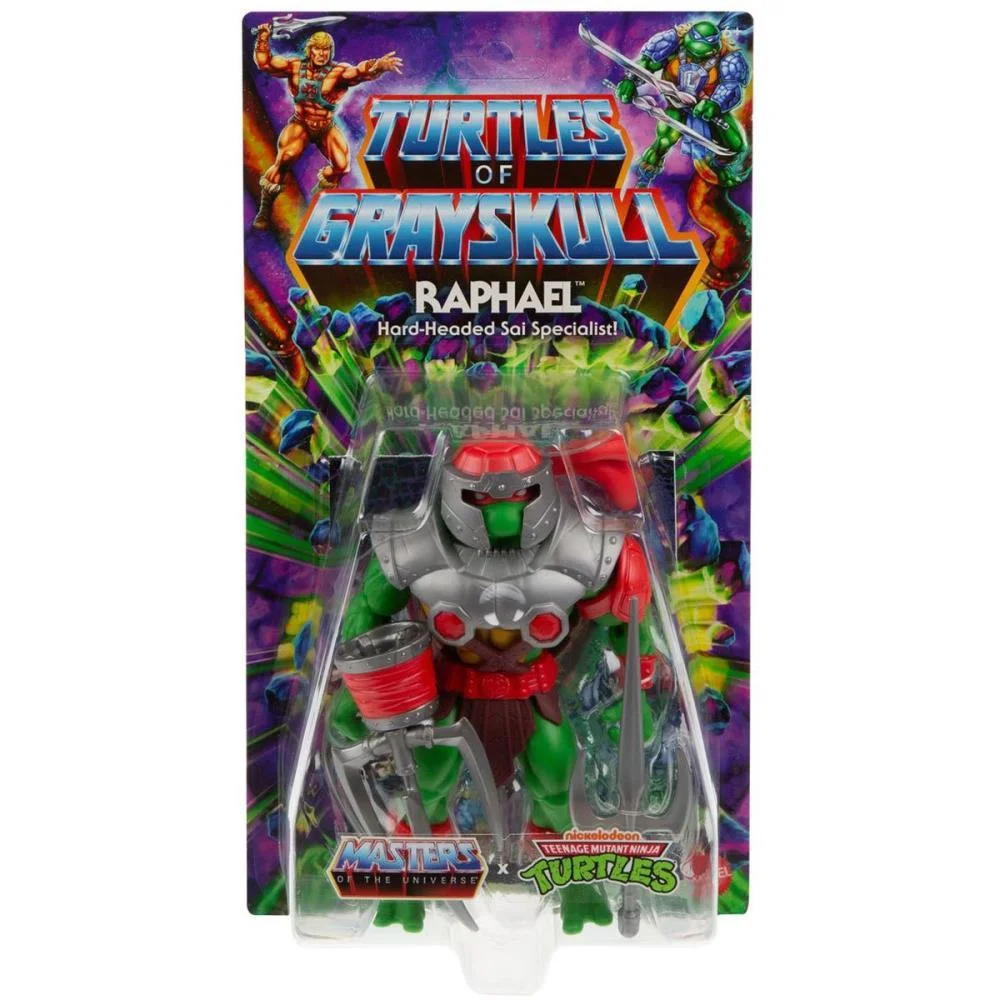 BONECO E PERSONAGEM MOTU TURTLES OF GRAYSKULL (S) MATTEL (UNIDADE) - imagem 12