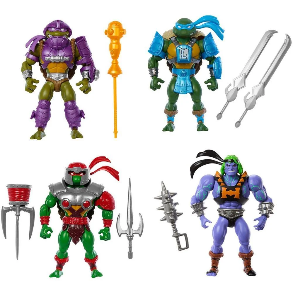 BONECO E PERSONAGEM MOTU TURTLES OF GRAYSKULL (S) MATTEL (UNIDADE) - imagem 17