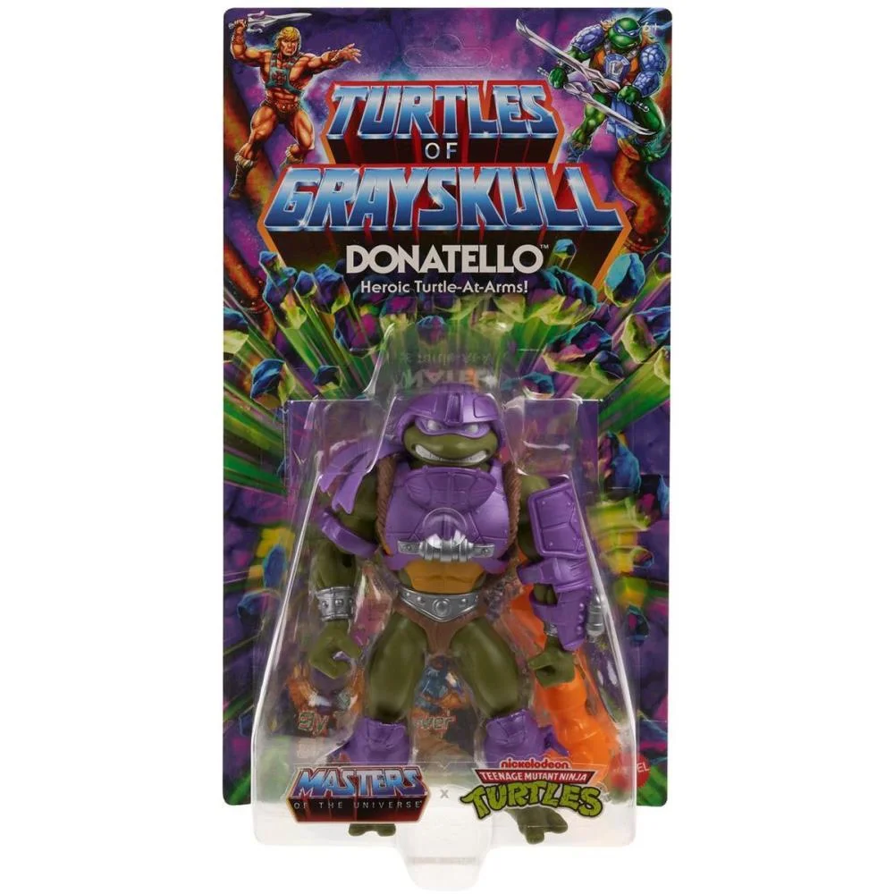 BONECO E PERSONAGEM MOTU TURTLES OF GRAYSKULL (S) MATTEL (UNIDADE) - imagem 6