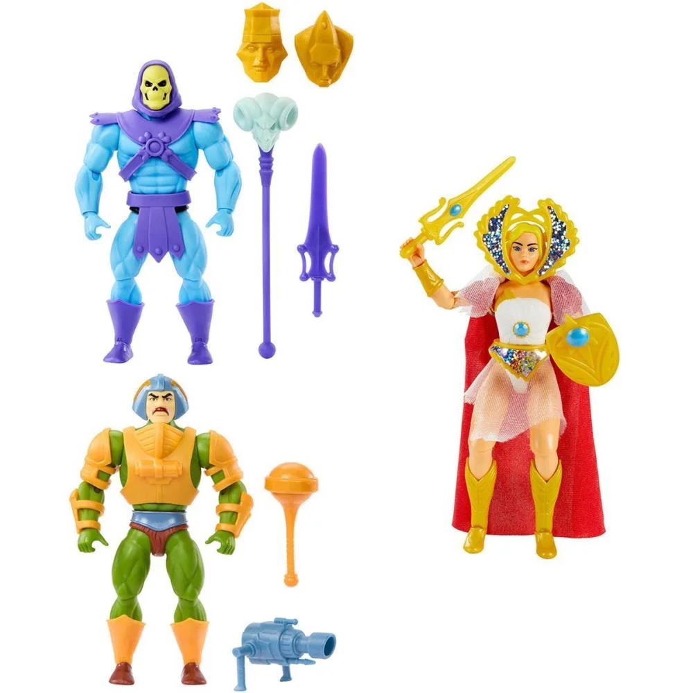 BONECO E PERSONAGEM MOTU UNIVERSE ORIGINS 13CM (S) MATTEL (UNIDADE) - imagem 3