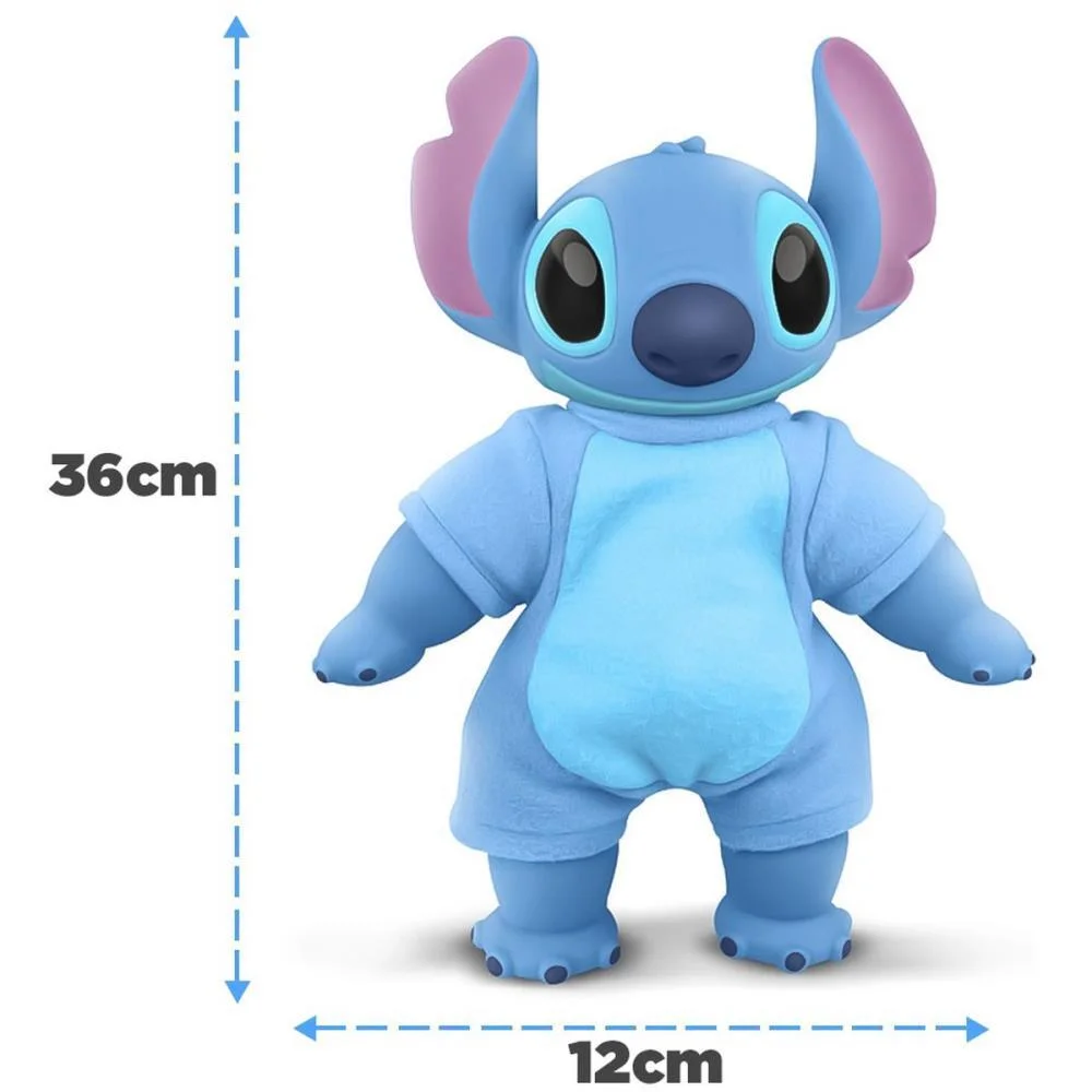 BONECO E PERSONAGEM STITCH AMOR DE FILHOTE 36CM ROMA (UNIDADE) - imagem 7