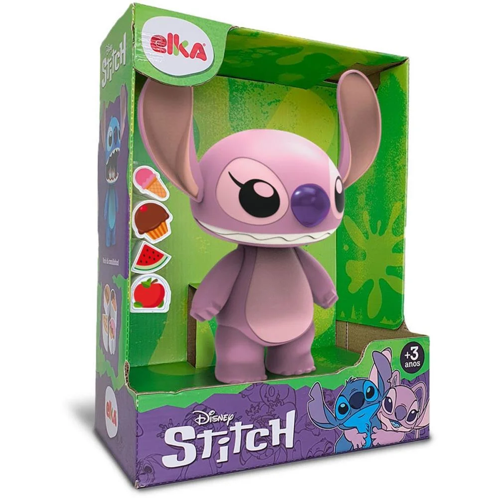 BONECO E PERSONAGEM STITCH ANGEL 24CM. ELKA (UNIDADE) - imagem 5