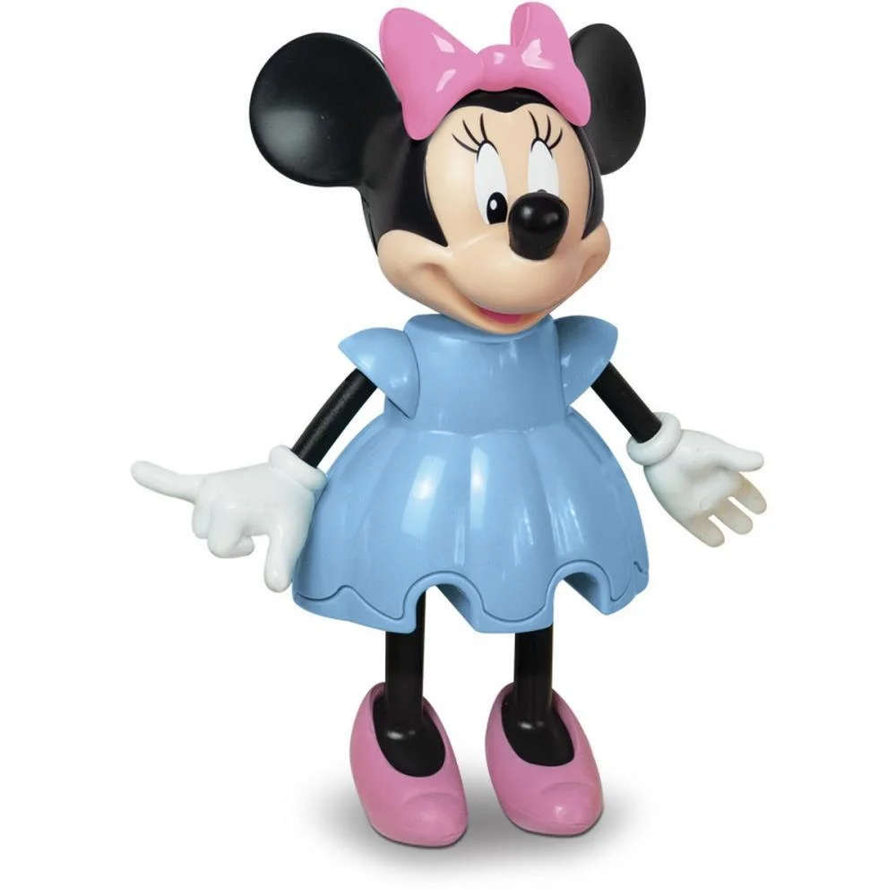 BONECO E PERSONAGEM MINNIE VAMOS BRINCAR 26CM. ELKA (UNIDADE) - imagem 3