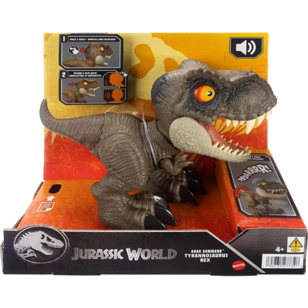 BONECO E PERSONAGEM JW T-REX COMANDO DE RUGIDO 20C MATTEL (UNIDADE) - imagem 7